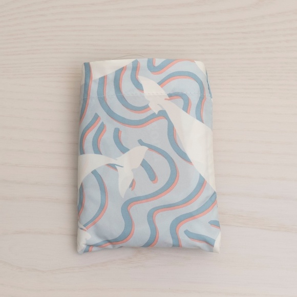 New Patagonia Shopper Tote Bag Upcycled Packable Foldable with Tags - Picture 4 of 6